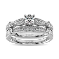 Thumbnail for Diamond 1 Ct.Tw. Bridal Ring in 14K White Gold