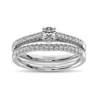Thumbnail for Diamond 1/2 Ct.Tw. Bridal Ring in 14K White Gold