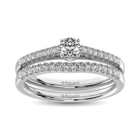 Thumbnail for Diamond 1 Ct.Tw. Bridal Ring in 14K White Gold
