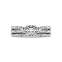 Thumbnail for Diamond 1 Ct.Tw. Bridal Ring in 14K White Gold