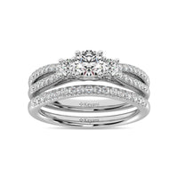 Thumbnail for Diamond 1 Ct.Tw. Bridal Ring in 14K White Gold