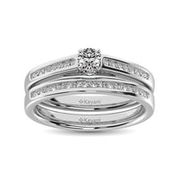 Thumbnail for Diamond 1/2 Ct.Tw. Bridal Ring in 14K White Gold