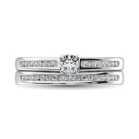 Thumbnail for Diamond 1/2 Ct.Tw. Bridal Ring in 14K White Gold