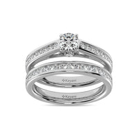 Thumbnail for Diamond 1 Ct.Tw. Bridal Ring in 14K White Gold
