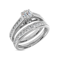 Thumbnail for Diamond 1 Ct.Tw. Bridal Ring in 14K White Gold