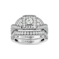 Thumbnail for Diamond 1 Ct.Tw. Bridal Ring in 14K White Gold