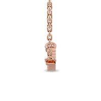 Thumbnail for Diamond 1/6 ct tw Fashion Necklace  in 10K Rose Gold