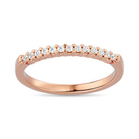 Thumbnail for Diamond Wedding Band 1/6 ct tw in 10K Rose Gold