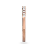 Thumbnail for Diamond Wedding Band 1/6 ct tw in 10K Rose Gold