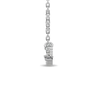 Thumbnail for Diamond Round Cut Fashion Necklace 1/6 ct tw in 10K White Gold