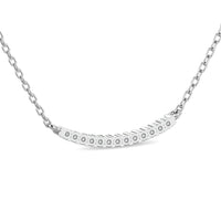 Thumbnail for Diamond Round Cut Fashion Necklace 1/6 ct tw in 10K White Gold