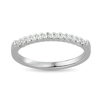 Thumbnail for Diamond Wedding Band 1/6 ct tw in 10K White Gold