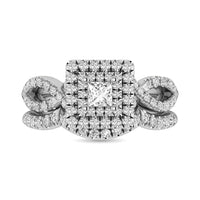 Thumbnail for 14K White Gold 1 Ct.Tw. Diamond Engagement Rings