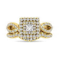 Thumbnail for Diamond 1 Ct.Tw. Bridal Ring in 14K Yellow Gold