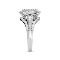 Thumbnail for Diamond Engagement Ring 1/2 ct tw in 10K White Gold
