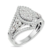 Thumbnail for Diamond Engagement Ring 1 ct tw in 10K White Gold