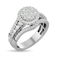 Thumbnail for Diamond Engagement Ring 1 ct tw in 10K White Gold