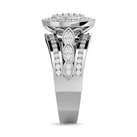 Thumbnail for Diamond Engagement Ring 1/2 ct tw in 10K White Gold