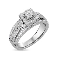 Thumbnail for Diamond Engagement Ring 3/4 ct tw in 10K White Gold