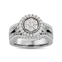 Thumbnail for Diamond Engagement Ring 1 ct tw in 10K White Gold