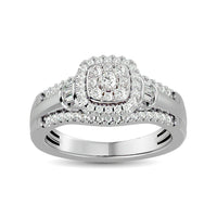 Thumbnail for Diamond Engagement Ring 1/2 ct tw in 10K White Gold