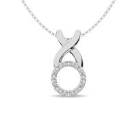 Thumbnail for Diamond Fashion Pendant 1/20 ct tw in Sterling Silver