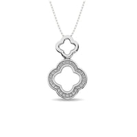 Thumbnail for Diamond Fashion Pendant 1/20 ct tw in Sterling Silver