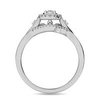 Thumbnail for Diamond Bridal Ring 1/6 ct tw in Round-cut 10K White Gold