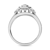 Thumbnail for Diamond Bridal Ring 1/5 ct tw in Round-cut 10K White Gold