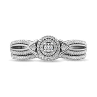 Thumbnail for Diamond Bridal Ring 1/4 ct tw in Round-cut 10K in White Gold