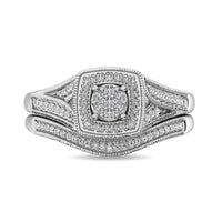 Thumbnail for Diamond Bridal Ring 1/6 ct tw in Round-cut 10K in White Gold
