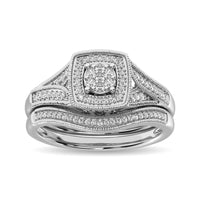 Thumbnail for Diamond Bridal Ring 1/6 ct tw in Round-cut 10K in White Gold