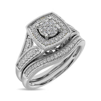 Thumbnail for Diamond Bridal Ring 1/6 ct tw in Round-cut 10K in White Gold