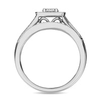 Thumbnail for Diamond Bridal Ring 1/6 ct tw in Round-cut 10K in White Gold