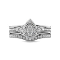 Thumbnail for Diamond Bridal Ring 1/6 ct tw in Round-cut 10K in White Gold