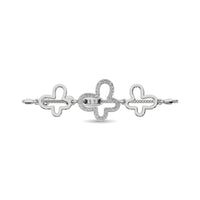 Thumbnail for Diamond 1/8 ct tw Bracelet in Sterling Silver