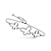 Thumbnail for Diamond 1/8 ct tw Bracelet in Sterling Silver