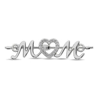 Thumbnail for Diamond Mom Bracelet 1/10 ct tw in Sterling Silver