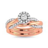 Thumbnail for Diamond 3/4 Ct.Tw. Bridal Ring in 14K Two Tone