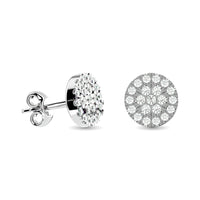 Thumbnail for Diamond Stud earrings 1/3 ct tw in 10K White Gold