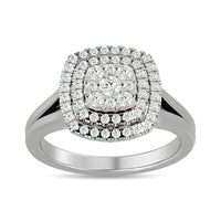 Thumbnail for Diamond 1/2 ct tw Fashion Ring in 14K White Gold