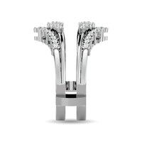 Thumbnail for Diamond 1/3 ct tw Round Cut Guard Ring  in 10K White Gold
