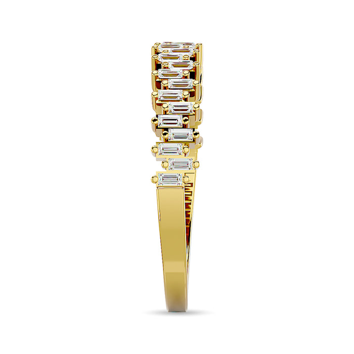 Diamond Ladies Band 1/4 ct tw in 14K Yellow Gold