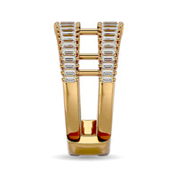 Thumbnail for Diamond Guard Ring 5/8 ct tw in 14K Yellow Gold