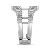 Thumbnail for Diamond 5/8 ct tw Guard in 14K White Gold