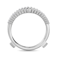 Thumbnail for Diamond 5/8 ct tw Guard in 14K White Gold
