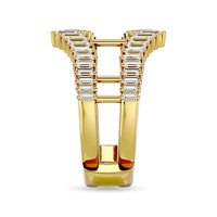 Thumbnail for Diamond 5/8 ct tw Guard in 14K Yellow Gold