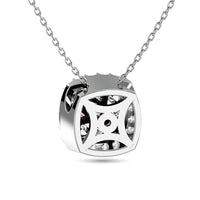 Thumbnail for Diamond Round Shape Pendant 1/2 ct tw Round Cut in 14K White Gold