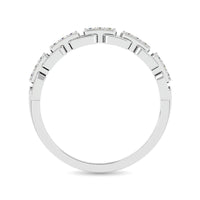 Thumbnail for Diamond 1/10 ct tw Ladies band in 10K White Gold