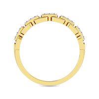 Thumbnail for Diamond 1/10 ct tw Ladies band in 10K Yellow Gold